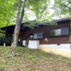 空き家バンク【売買】480万円 長野県小県郡青木村大字沓掛 屋根なり開放天井・床バリアフリー 庭・ウッドデッキ・物置・駐車場3台付き2LDK平屋別荘
